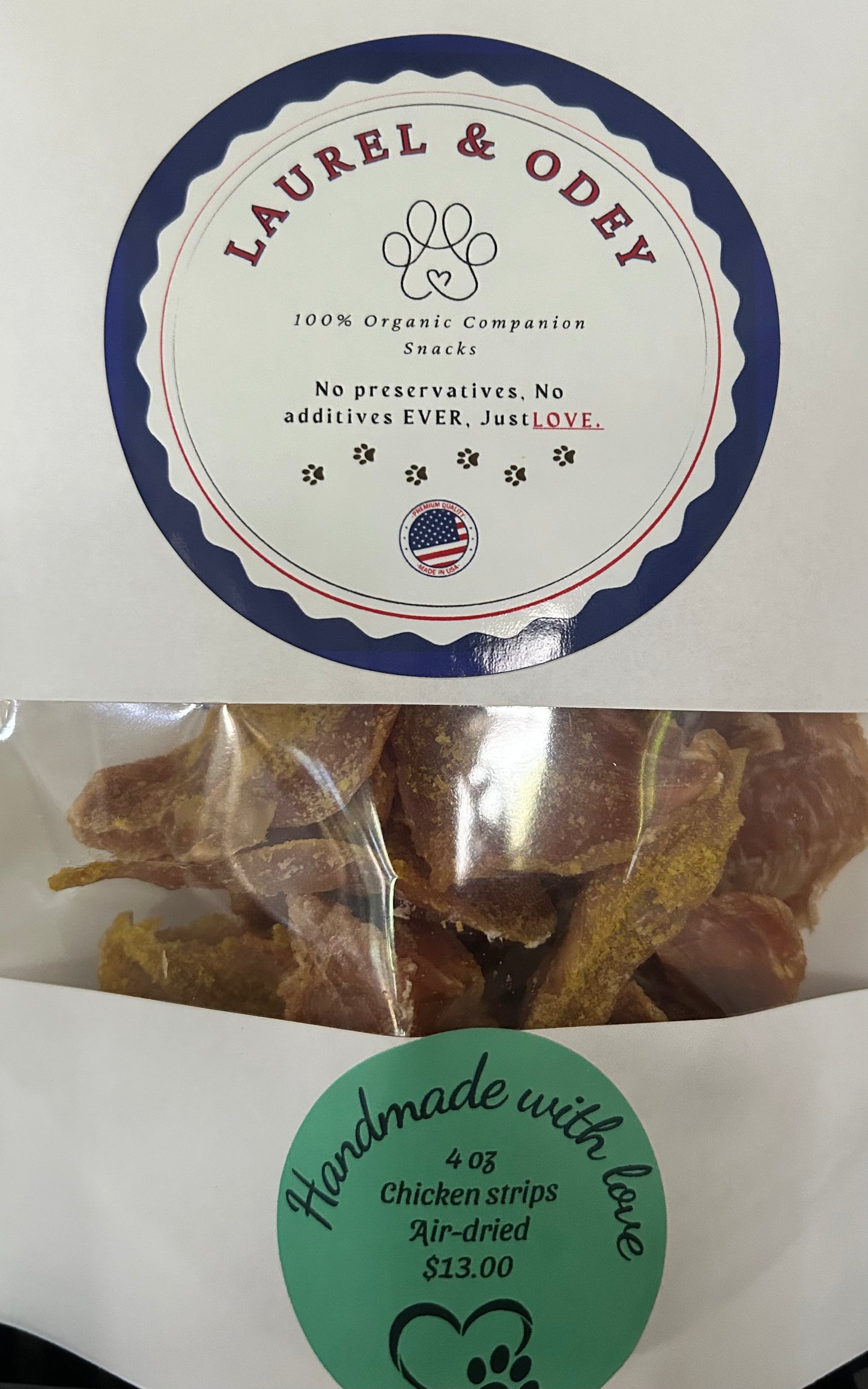 Air dried Chicken strips