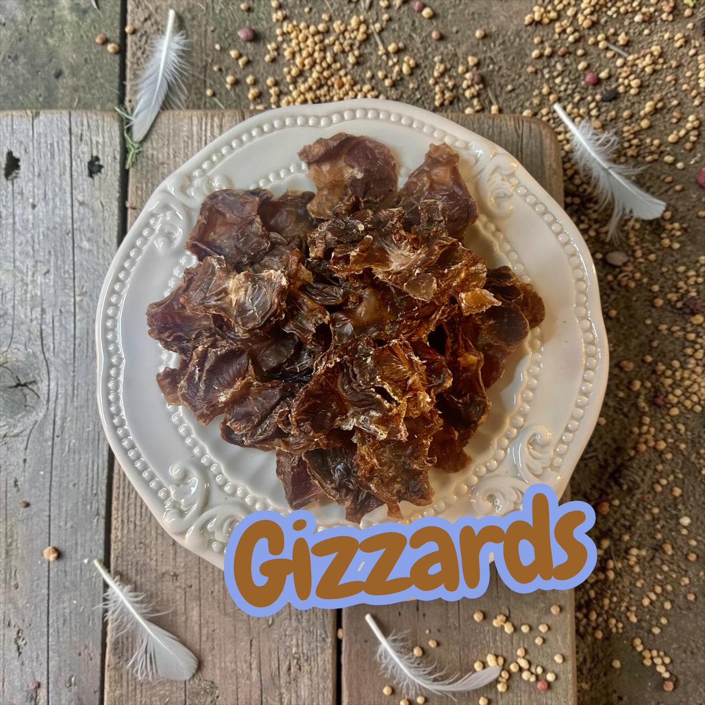 Air dried Chicken Gizzards--