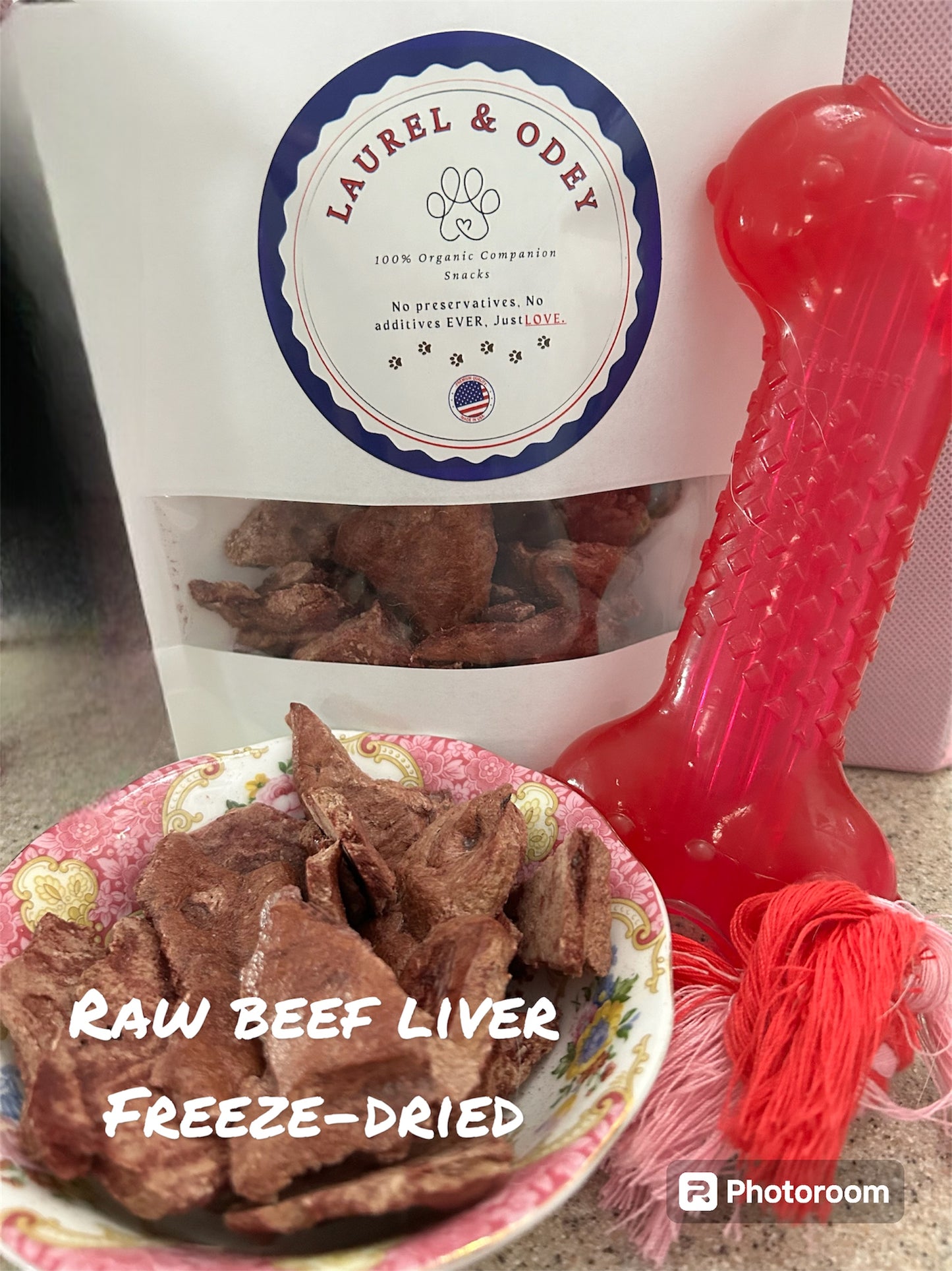 Freeze-dried raw Beef Liver 3oz